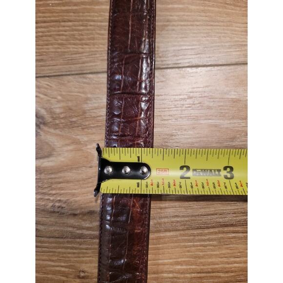 Brighton Belt Bundle Women's Sz S Brown Black Leathers Woven Textured Silver - Picture 7 of 13
